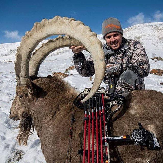 охота на дикого козла в киргизии